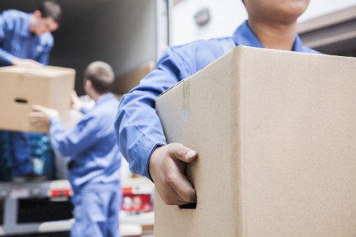 Professional removal team handling a home move in Brentford
