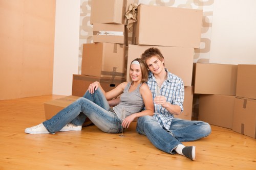Local man with a van service helping with a small move in Brentford