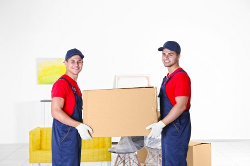 Packing and loading furniture for a Brentford move