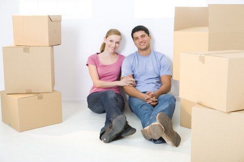 Business relocation team managing a move across Brentford and nearby areas