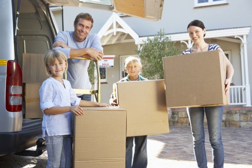 Same day home removals support for flats and houses in Brentford