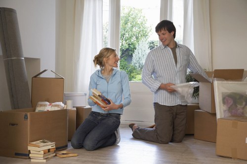 Packing and loading household furniture for a same day move in Brentford