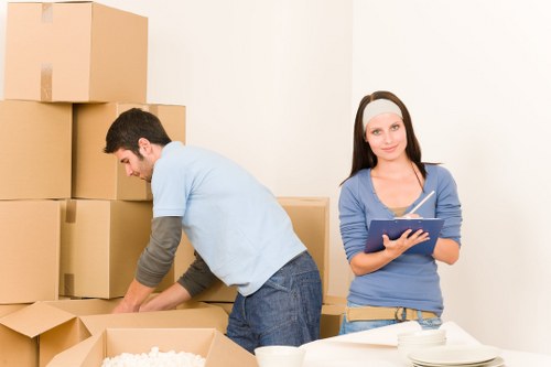 Local Brentford removal company supporting a move with packing and transport